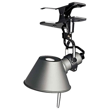 Artemide Tolomeo Micro Pinza E14 Tischleuchte Tisch-Lampen (grau, Aluminium, Wohnzimmer, IP20, E14, 1 Leuchtmittel (S)) im Sale